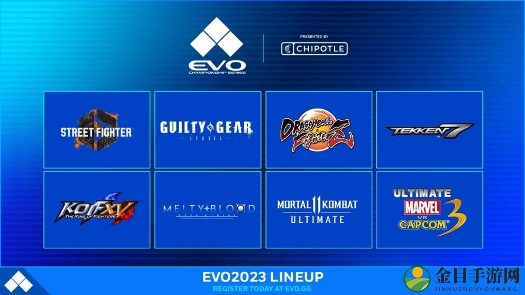 格斗锦标赛EVO 2023比赛项目公布 包含《街头霸王6》