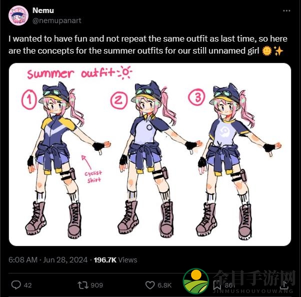 Steam秋季特卖看板娘再登场 设计者Memu透露至今未命名