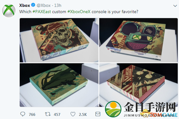 Xbox官方晒Xbox One定制主机 腐烂国度2主题最帅