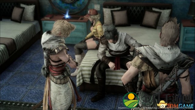 王子信仰之跃 《FF15》联动《刺客信条》新DLC图