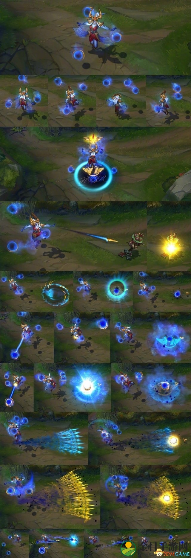 《LOL》SKT冠军皮肤模型图放出！全技能特效公开