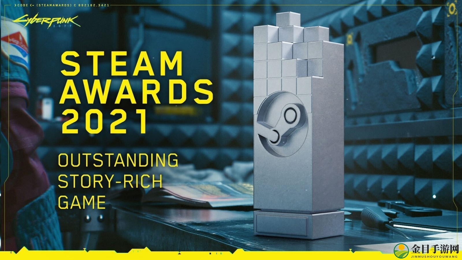 《赛博朋克2077》成为Steam年度杰出剧情游戏 CDPR致谢