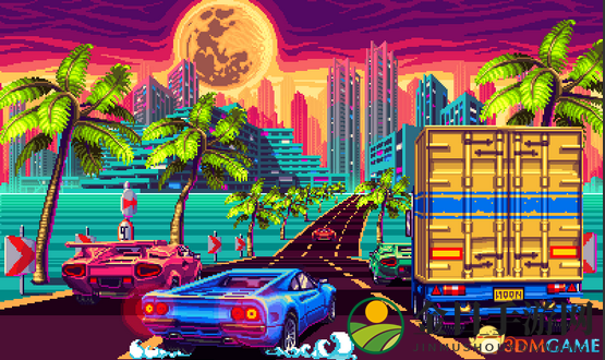 复古怀旧竞速《80\'s Overdrive》3.14日登陆3DS