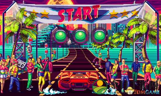 复古怀旧竞速《80\'s Overdrive》3.14日登陆3DS