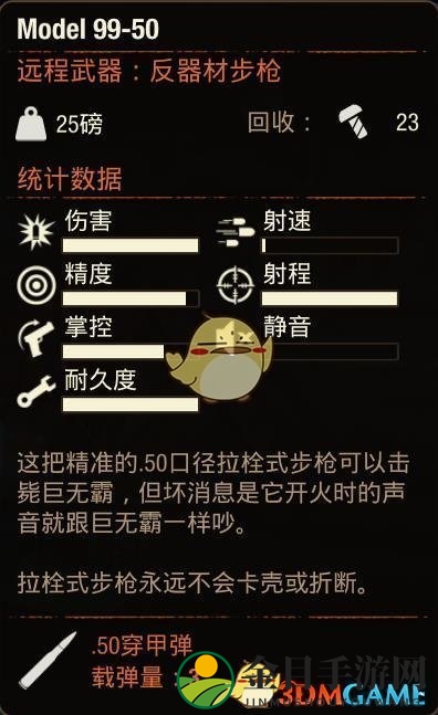 《腐烂国度2》Model9950狙击枪属性分享