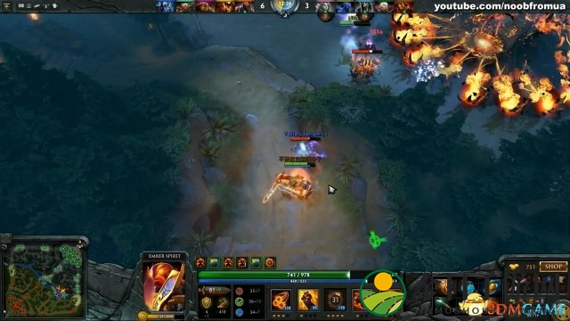 《DOTA2》火猫四圣剑，国外高手Mircacle巅峰竞技展英姿
